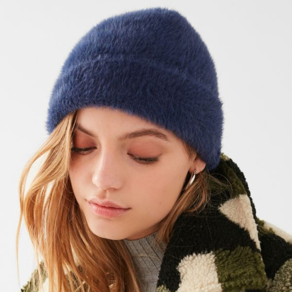 Fuzzy Furry Beanie